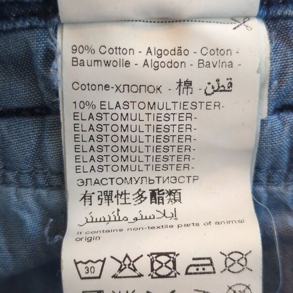 Salsa Jeans Men’s W33 L32 Blue Distressed Paint Splatter Slim Fit Button Fly - Picture 13 of 16